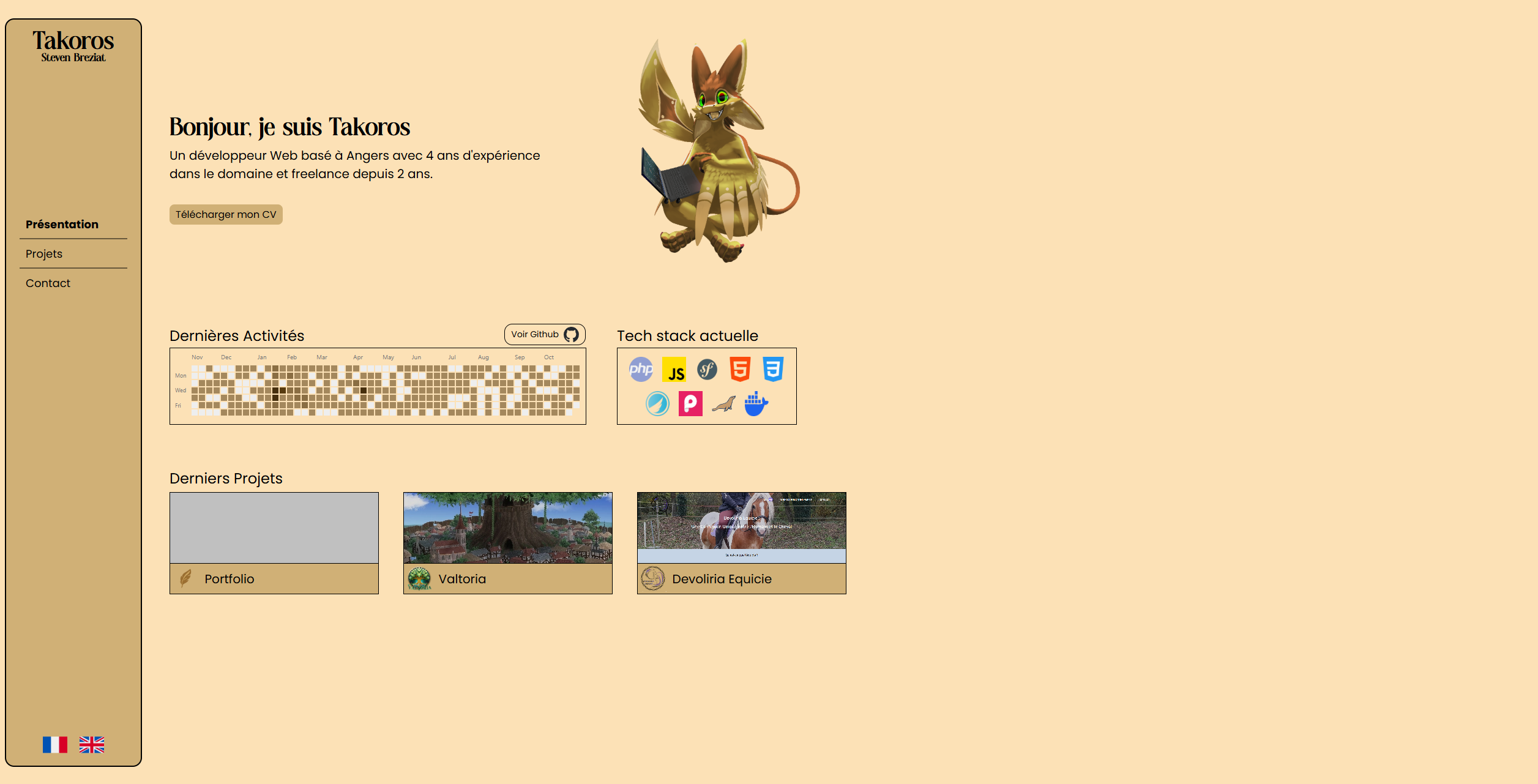 Portfolio's screenshot 1